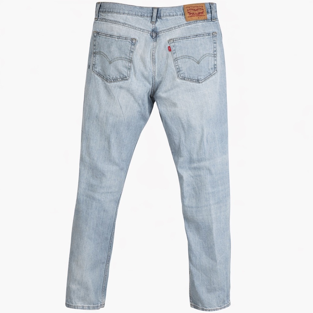 Levi’s 511 Slim Fit Jeans 36x32 Light Wash Faded Y2K 90s Denim - Picture 1 of 8